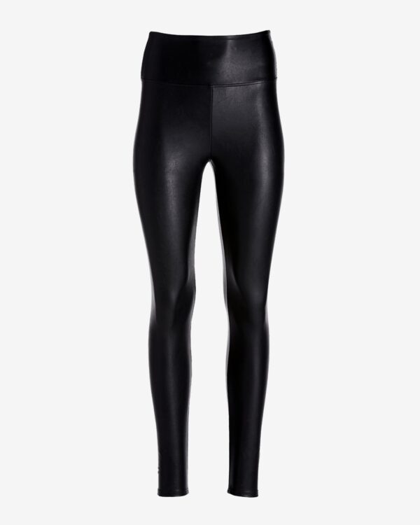 Aspen Faux Leather Pull On Legging Black - Image 2