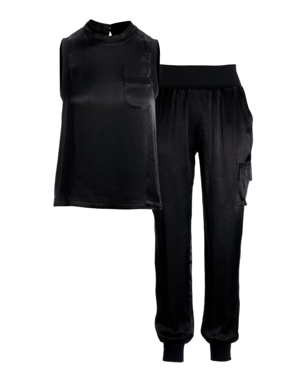 Charmeuse Cargo Set Black - Image 2