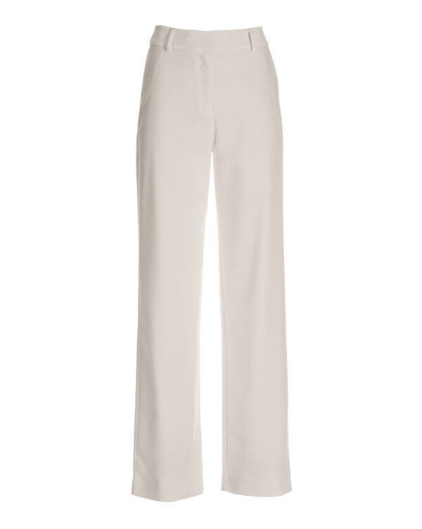 Malibu Modern High-Waist Wide-Leg Pant Ivory - Image 2